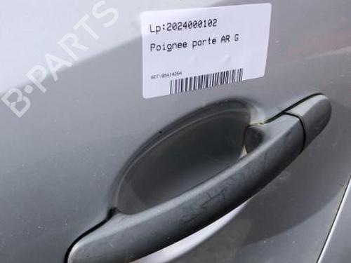Used Rear left exterior door handle VW POLO V (6R1, 6C1) 1.6 TDI (75 hp) 19913162
