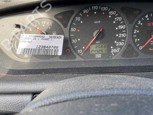 Instrument cluster CITROËN C5 I (DC_) 2.0 HDi (DCRHZB, DCRHZE) | BP33725871C47 - Image 2