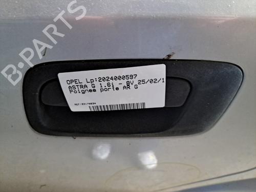 Türgriff hinten links außen für OPEL ASTRA F Hatchback (T92) [1991-2000]  22126256