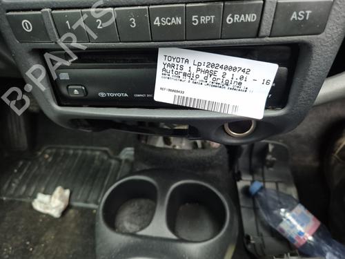 Radio TOYOTA YARIS (_P1_) 1.0 (SCP10_, SCP10R) | BP21260019E6 