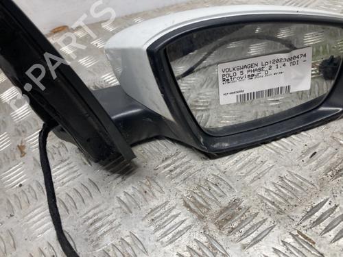 Right mirror VW POLO V (6R1, 6C1) 1.4 TDI | BP21663203C27 