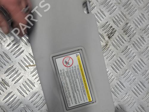 Right sun visor PEUGEOT 308 I (4A_, 4C_) 1.6 HDi | BP22125765I2 