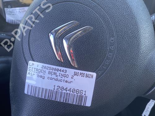 Used Driver airbag Driver airbag CITROËN BERLINGO Box Body/MPV (B9) 1.6 HDi / BlueHDi 75 (75 hp) 32082870 32082870