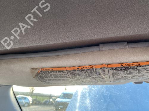 Used Left sun visor Left sun visor TOYOTA PICNIC (_XM1_) 2.2 D (CMX10_, CXM10G) (90 hp) 31643077 31643077