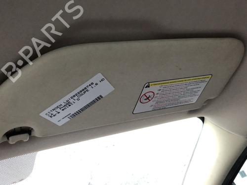 Used Right sun visor Right sun visor CITROËN C4 Coupe (LA_) 1.6 HDi (109 hp) 21680814 21680814