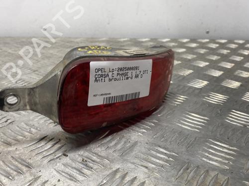 Used Rear fog light Rear fog light OPEL CORSA C (X01) 1.7 DTI (F08, F68) (75 hp) 25483999 25483999