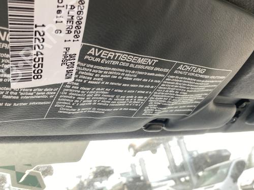 Used Left sun visor Left sun visor NISSAN ALMERA I Hatchback (N15) 1.4 (87 hp) 32764410 32764410