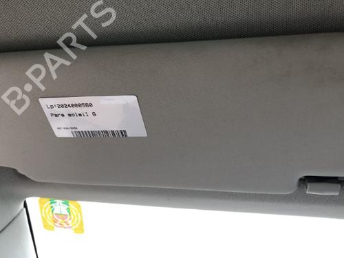 Used Left sun visor MERCEDES-BENZ B-CLASS Sports Tourer (W245) B 180 CDI (245.207) (109 hp) 19931873