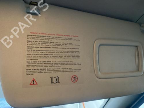 Right sun visor RENAULT GRAND SCÉNIC III (JZ0/1_) 1.5 dCi (JZ09, JZ0D, JZ10, JZ14, JZ1G, JZ29, JZ2C) | BP31919231I2