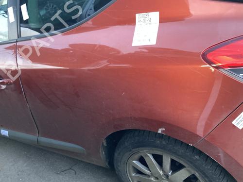 Used Left rear fenders RENAULT MEGANE III Coupe (DZ0/1_) 1.5 dCi (DZ09, DZ0D, DZ1F, DZ1G, DZ14, DZ29) (110 hp) 22241244