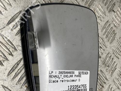 Used Right mirror glass Right mirror glass RENAULT KADJAR (HA_, HL_) 1.2 TCe 130 (HLMR) (130 hp) 33554244 33554244