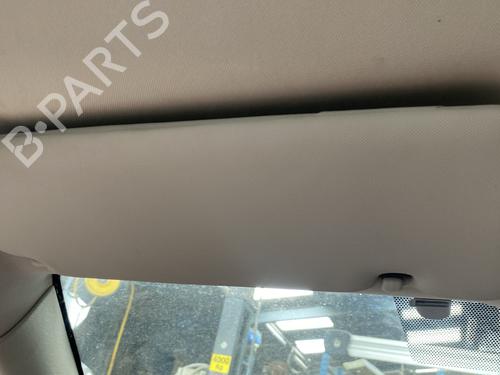 Used Left sun visor RENAULT LAGUNA III (BT0/1) 1.5 dCi (BT00, BT0A, BT0T, BT1J) (110 hp) 27185891