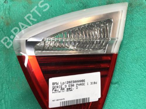 Used Right tailgate light BMW 3 (E90) 318 d (143 hp) 19909036
