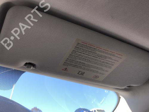 Right sun visor RENAULT MEGANE III Hatchback (BZ0/1_, B3_) 1.9 dCi (BZ0N, BZ0J) | BP22127560I2