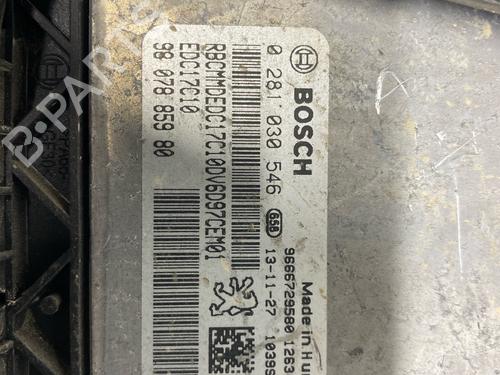 Engine control unit (ECU) CITROËN C3 II (SC_) 1.6 HDi | BP38558410M57 - Image 2