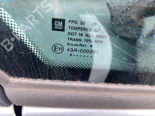 Used Front right quarter glass Front right quarter glass OPEL MERIVA A MPV (X03) 1.7 CDTI (E75) (100 hp) 39729925 39729925