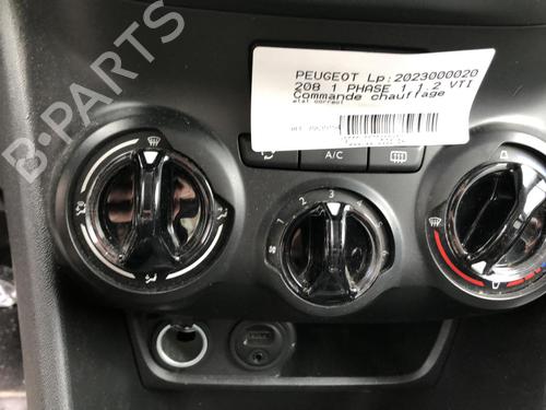 Used Climate control PEUGEOT 208 I (CA_, CC_) 1.2 VTI 82 (82 hp) 19908893