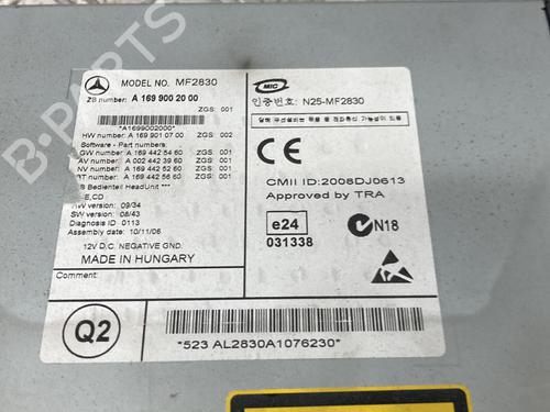 Display monitor MERCEDES-BENZ B-CLASS Sports Tourer (W245) B 180 CDI (245.207) | BP22126523C48 