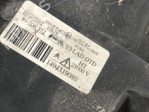 Right headlight CITROËN C8 (EA_, EB_) 3.0 V6 | BP22126012C29 