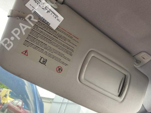 Used Right sun visor RENAULT SCÉNIC III (JZ0/1_) 1.5 dCi (JZ02, JZ0R) (95 hp) 22122429