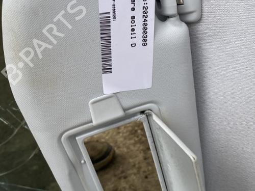 Used Right sun visor PEUGEOT 208 I (CA_, CC_) 1.6 HDi / BlueHDi 75 (75 hp) 22123563