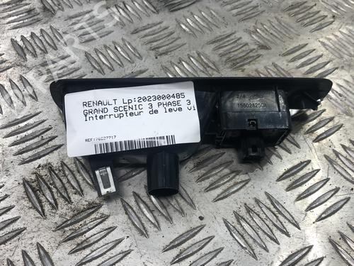 Used Left rear window switch RENAULT SCÉNIC III (JZ0/1_) 1.5 dCi (110 hp) 22113844