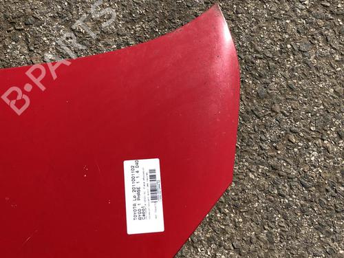 Hood TOYOTA AYGO (_B1_) 1.4 D-4D (WNB10_, WNB10R) | BP22111307C1 