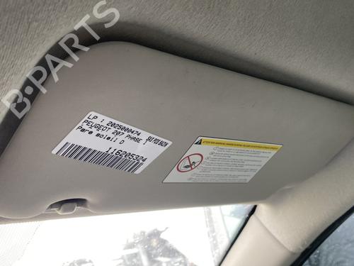 right-sun-visor-peugeot-207-wa_-wc_-2006-2007-2008-2009-2010-2011-2012-2013-2014-2015-30598604 main image