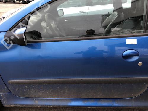 Used Left front door PEUGEOT 206 CC (2D) 2.0 S16 (136 hp) 19914613