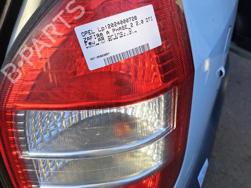 Used Right taillight Right taillight OPEL ZAFIRA A MPV (T98) 2.0 DTI 16V (F75) (101 hp) 22128153 22128153