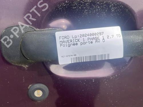 Used Front right exterior door handle FORD MAVERICK (UDS, UNS) 2.7 TD (100 hp) 22121457
