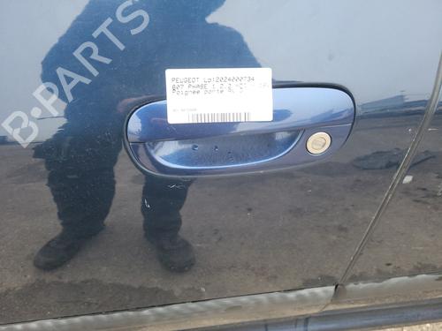 Used Front left exterior door handle PEUGEOT 607 (9D, 9U) 2.2 HDi (133 hp) 22806360