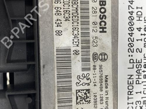 Engine control unit (ECU) CITROËN C3 I (FC_, FN_) | BP21596615M57