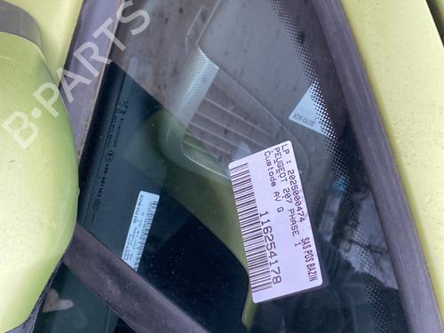 Used Front left quarter glass PEUGEOT 207 (WA_, WC_) 1.6 HDi (90 hp) 30598609