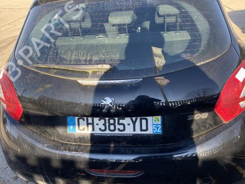 Used Tailgate PEUGEOT 208 I (CA_, CC_) 1.2 VTI 82 (82 hp) 22714688