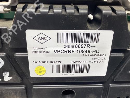 Instrument cluster RENAULT CLIO IV (BH_) 1.5 dCi 75 | BP19914544C47 