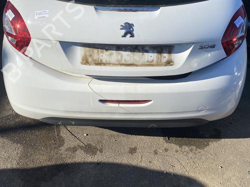 Used Rear bumper PEUGEOT 208 I (CA_, CC_) 1.4 HDi (68 hp) 24115894