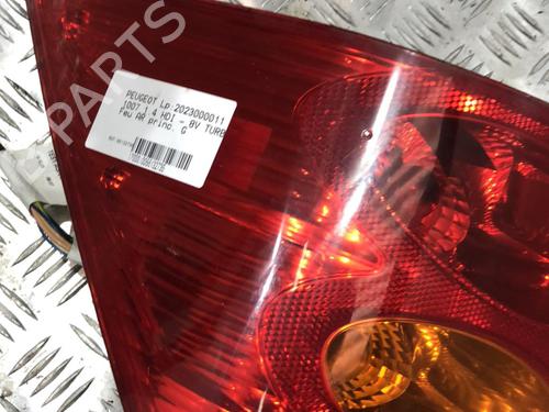 Left taillight PEUGEOT 1007 (KM_) 1.4 HDi | BP19914769C34 
