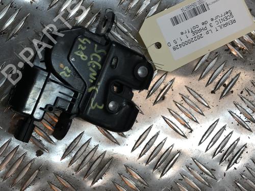 Used Tailgate lock RENAULT SCÉNIC III (JZ0/1_) 1.5 dCi (86 hp) 19909169