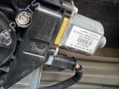 Front right window mechanism PEUGEOT 208 I (CA_, CC_) 1.4 HDi | BP27984756C23
