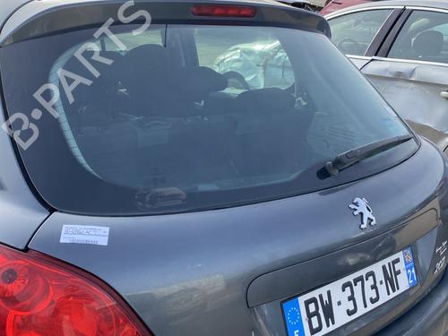 Used Tailgate PEUGEOT 207 (WA_, WC_) 1.4 HDi (68 hp) 24450932