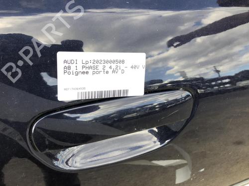 Used Front right exterior door handle AUDI A8 D2 (4D2, 4D8) 4.2 quattro (310 hp) 19911527