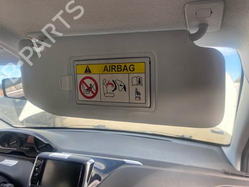 Used Right sun visor Right sun visor PEUGEOT 208 I (CA_, CC_) 1.6 BlueHDi 100 (100 hp) 40027645 40027645