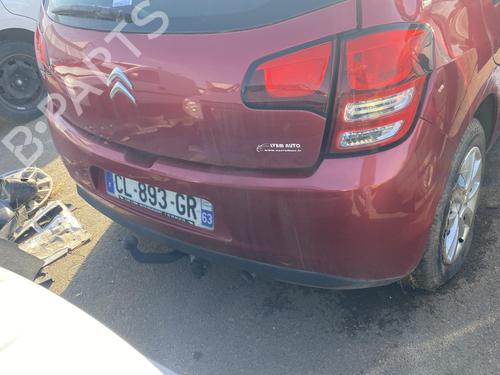 Rear bumper reinforcement CITROËN C3 II (SC_) 1.4 HDi 70 (SC8HZC, SC8HR0, SC8HP4) | BP29543471C73 