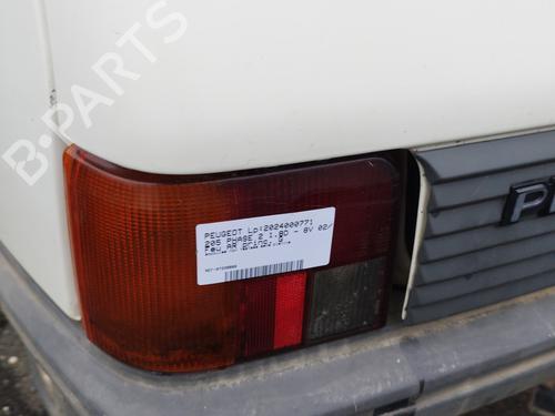 Used Left taillight Left taillight PEUGEOT 205 II (20A/C) 1.7 Diesel (60 hp) 21836153 21836153