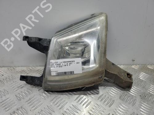 Højre Foran Tågelygte PEUGEOT 407 (6D_) 1.6 HDi 110 (6D9HZC, 6D9HYC) (109 hp) 19912925