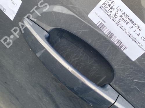 Used Front left exterior door handle OPEL CORSA D (S07) 1.3 CDTI (L08, L68) (75 hp) 21820654