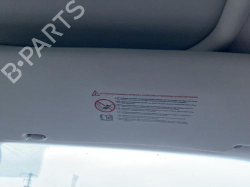 Right sun visor PEUGEOT 3008 I MPV (0U_) 1.6 HDi | BP22200263I2 
