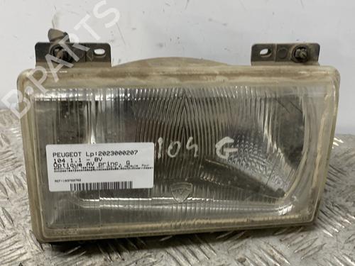 Used Left headlight Left headlight PEUGEOT 104 1.1 (50 hp) 24589954 24589954