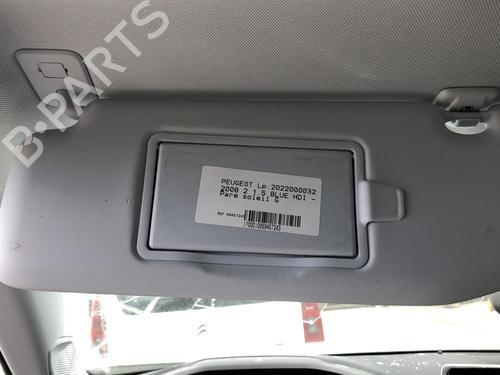 Used Left sun visor Left sun visor PEUGEOT 2008 II (UD_, US_, UY_, UJ_, UR_, UC_) 1.5 BlueHDI 110 (UDYHSK) (110 hp) 19908972 19908972